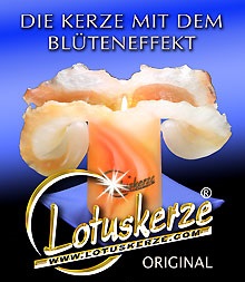 Lotuskerze